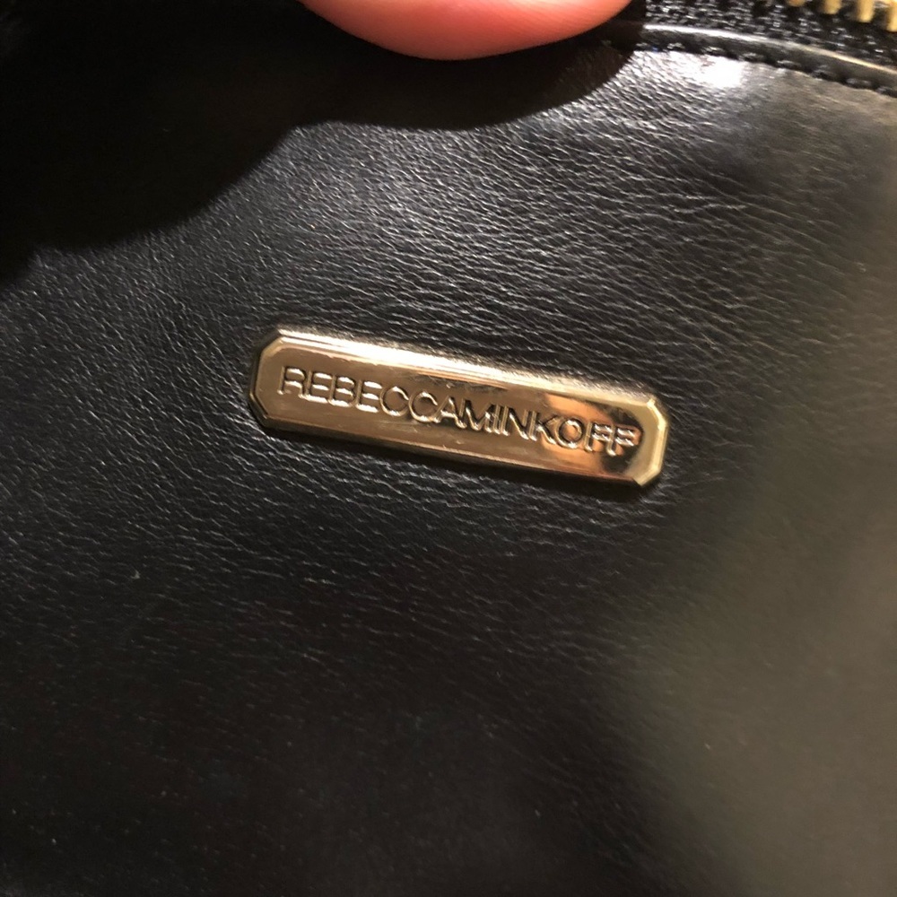 Authentic Rebecca Minkoff Leather Black crossbody - Picture 5 of 8
